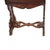 Victorian Rosewood Drop Front Desk with Inset Floral Print & Scroll Legs Circa 1870 For Sale - Image 6 of 12