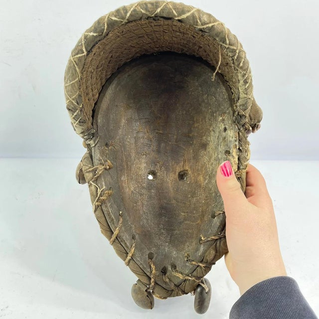 Brown Early 20th Century Dan Deangle Mask For Sale - Image 8 of 9