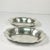 Silver Early 20th C Antique English Art Deco Fan Motif Oval Silverplate Serving Bowls - A Pair For Sale - Image 8 of 13