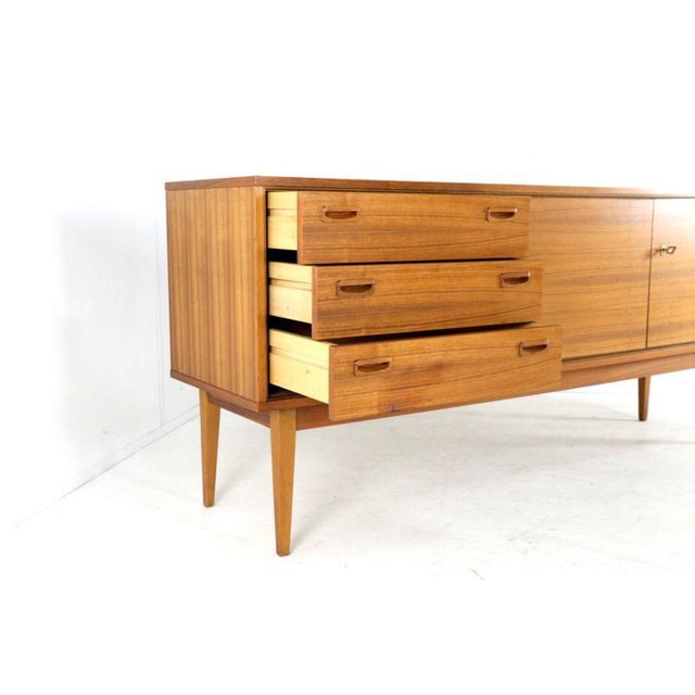 Mid-Century Sideboard in Veneer from Bartels, 1970s For Sale - Image 4 of 11