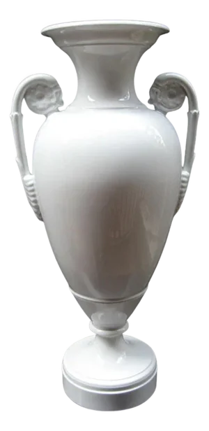 KPM Porcelain Neoclassical Amphora Vase Germany circa 1960