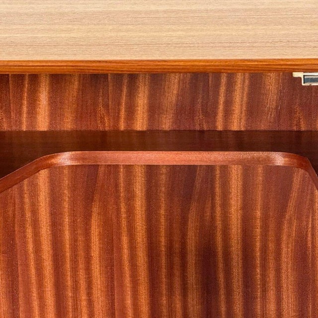 Mid-Century Sideboard with Brown Leather Handles from Meredew For Sale - Image 11 of 17
