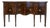 Vintage Hollywood Mahogany Sideboard Buffet For Sale