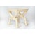 FREE SHIPPING FOR A LIMITED TIME ONLY! Exceptional pair of 'Hoofed' plaster side tables attributed to John Dickinson....