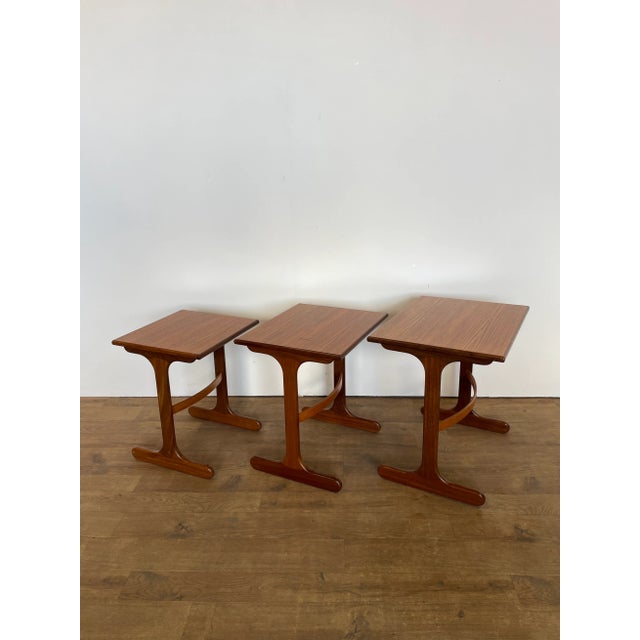 Mid-Century Modern Mid-Century Modern Teak Nesting Tables from G-Plan, 1960s, Set of 3 For Sale - Image 3 of 8