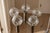 1960s Robert Long 5-Light Solid Brass & Hand-Blown Glass Chandelier, California Modern For Sale In Sacramento - Image 6 of 14