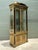 Vintage Mastercraft Brass Pediment Cabinet For Sale - Image 11 of 18