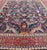 Large Persian Bidjar Rug With Navy Field and Red Border Floral Design For Sale - Image 14 of 16