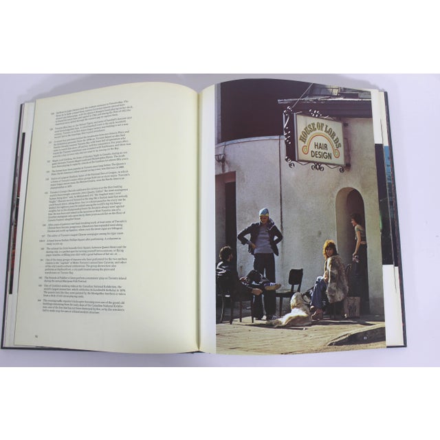 Charcoal 1977 Toronto Large Linen Cover Book For Sale - Image 8 of 10