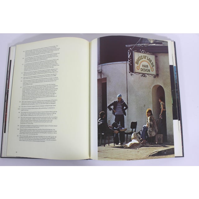 Charcoal 1977 Toronto Large Linen Cover Coffee Table Book For Sale - Image 8 of 10