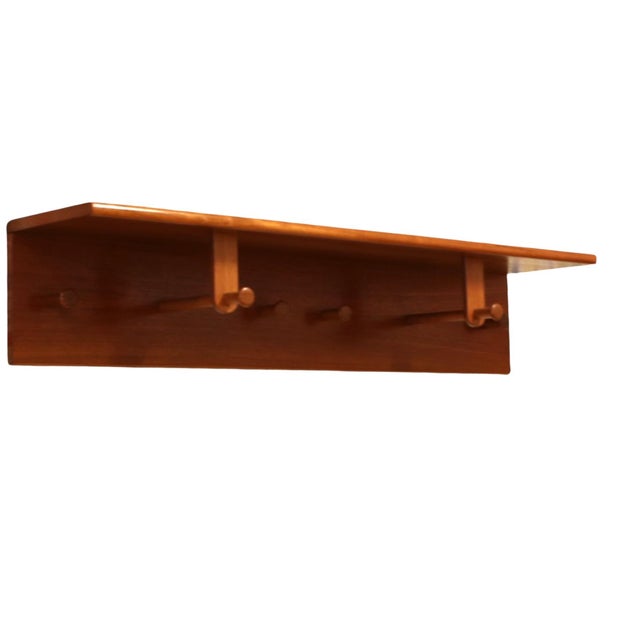 No. 208 Hat Shelf in Teak by Aksel Kjersgaard, Denmark, 1960s For Sale - Image 9 of 9
