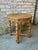 Mid 20th Century Round Wooden Side Table For Sale - Image 4 of 14