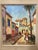 Mid 20th Century Painting of Tropical Town For Sale In Atlanta - Image 6 of 9