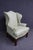 Late 20th Century Leather Kittinger Chippendale Wingback Chair For Sale - Image 5 of 13