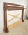 English Colonial Revival Painted Wood Pilaster Mantel For Sale - Image 3 of 11