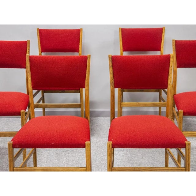 Mid-Century Modern Mid-Century Leggera Chairs by Gio Ponti, Set of 8 For Sale - Image 3 of 5