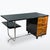 Art Deco desk designed by Jindřich Halabala, model H-180, from the 1930s. Fully restored with renewed lacquered surfaces...