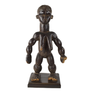 Early 20th Century Dan Female Figure On Custom Base