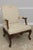 Brown Century Georgian Mahogany Carved Open Armchair For Sale - Image 8 of 8