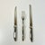 A 3 piece cutlery carving set featuring two carving knives and a meat fork. The Mid Century Stainless Steel set includes...