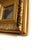 Abstract "Midnight" Mini Painting by Jessalin Beutler With Vintage Frame For Sale - Image 3 of 3