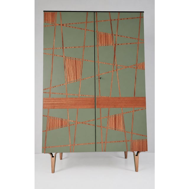 Vintage Wardrobe by Francisek Mezulanik, 1960s, in Flawless conditions. Designed 1960 to 1969