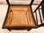 Antique Pair Hitchcock Chairs Black With Faded Greek Key Painting on Top of Chair Backs Cane Seats For Sale - Image 9 of 11
