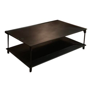 Restoration Hardware 20th C. European Factory Metal Coffee Table For Sale