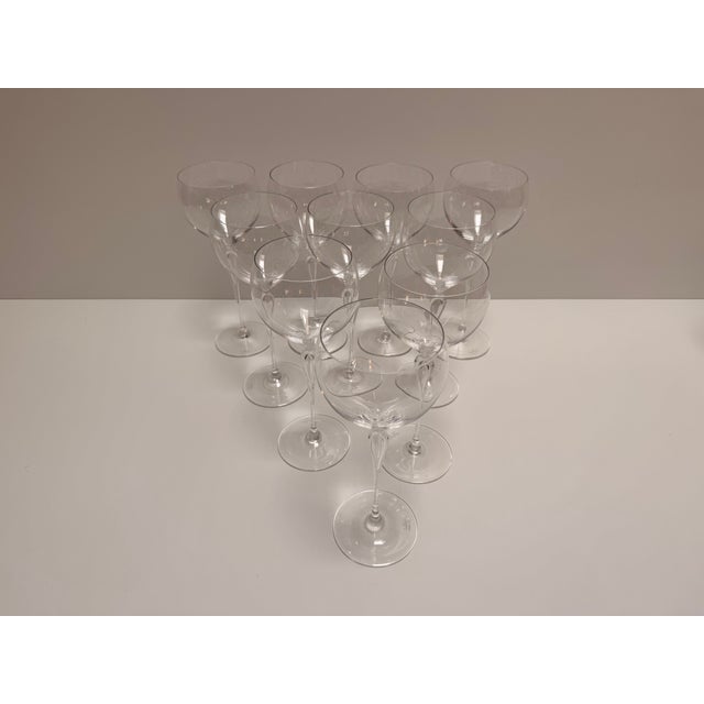 Maitre Red Wine Glass Balloon form Rosenthal, 1990s, Set of 10 For Sale - Image 12 of 14