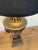 Mid 20th Century Mid 20th Century Vintage Bronze Urn Table Lamps With Red and Gold Detailing - a Pair For Sale - Image 5 of 11
