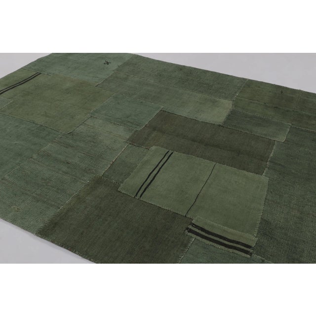 Handwoven in hemp circa 1950–1960, this 8x10 vintage textile is a sophisticated addition to Rug & Kilim’s collection. It...