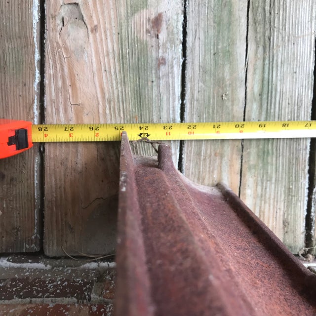 Antique Victorian Cast Iron Fireplace Surround For Sale - Image 10 of 16