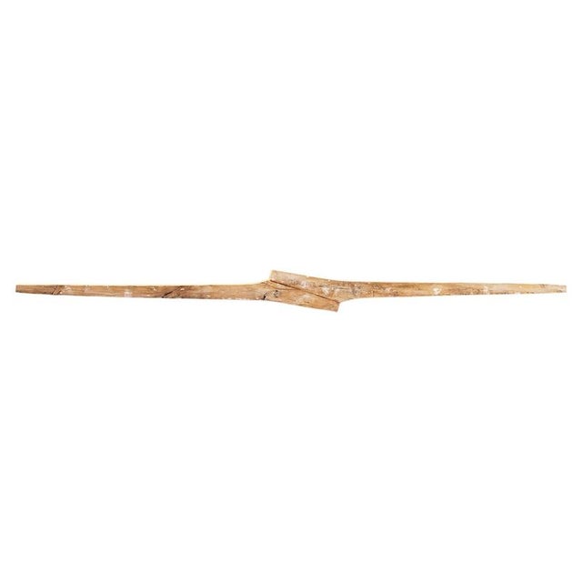 Signes Wall Sculpture in Natural Wood by Jean-Baptiste Van Den Heede For Sale - Image 9 of 9