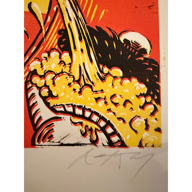 2000 - 2009 Trey Anastasio - “Trey Solo – Summer Tour Fiesta 2001,” Signed Limited Edition Concert Poster, No. 44/50 For Sale - Image 5 of 8