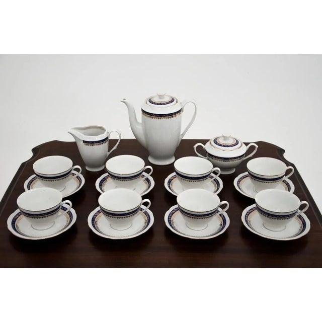 Ceramic Polish Coffee Set from Ćmielów, 1980s, Set of 21 For Sale - Image 7 of 7
