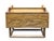 Simple Minimalistic Sleek Light Brown Drawer End Table Nightstand For Sale - Image 10 of 11