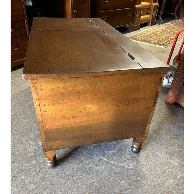 Early 20th Century Primitive Blanket Chest For Sale - Image 6 of 10