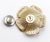 Chanel Vintage Classic Gold Plated CC Flower Pearl Crystal Pin *Marked in 07 *Made in France -Approximately 1.25″ x 1.25″...
