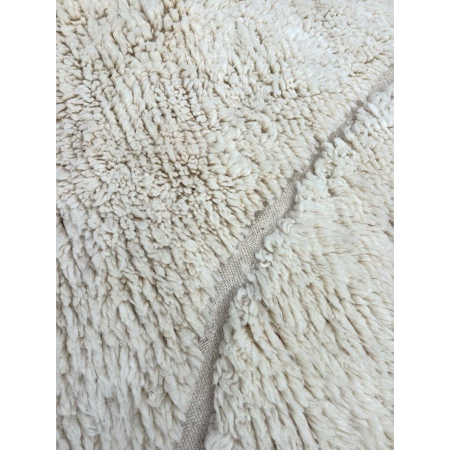 Modern Oversized Moroccan Hand-Knotted Wool Rug For Sale - Image 9 of 9