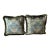 Green and Blue Custom Pillows For Sale