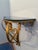 Mid-Century Italian Blue Glass Gold Iron Console Table by Pier Luigi Colli, 1950 For Sale - Image 15 of 16