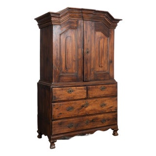 Mid-19th Century Swedish Pine Cabinet For Sale