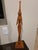 Sculpture Materials Large 22" Mid-Century Balinese Art Deco Elongated Maiden With Water Vessel Masterwork Sculpture For Sale - Image 7 of 12