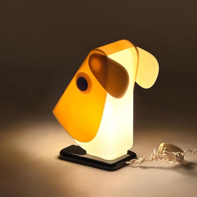 Rufus Dog Lamp by Fernando Cassetta for Tacman Manara, Italy, 1970s For Sale - Image 3 of 13