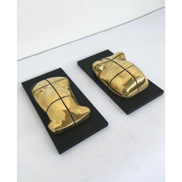 Italian Bronze Abstract Sculpture by Jiro Sugawara, 1980 For Sale - Image 11 of 18