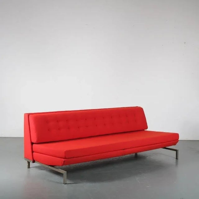 Sleeping Sofa by George van Rijk for Beaufort, Belgium, 1960s For Sale - Image 11 of 11