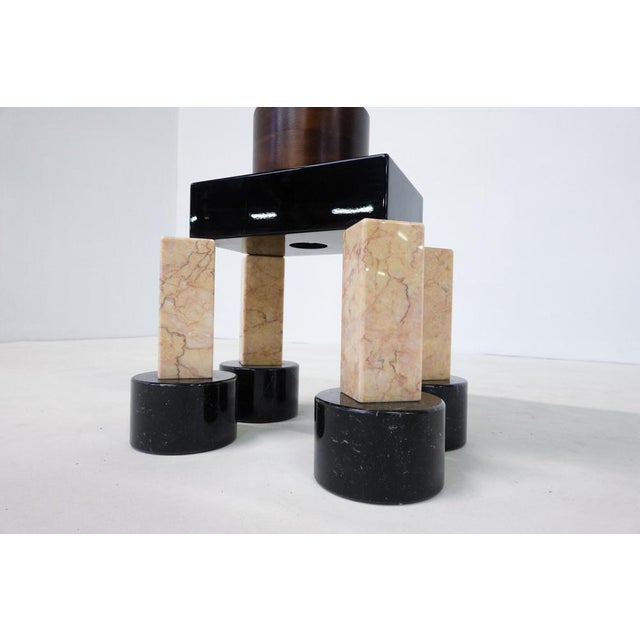 Brown Demistella Console attributed to Ettore Sottsass for Up&Up, Italy, 1990s For Sale - Image 8 of 12