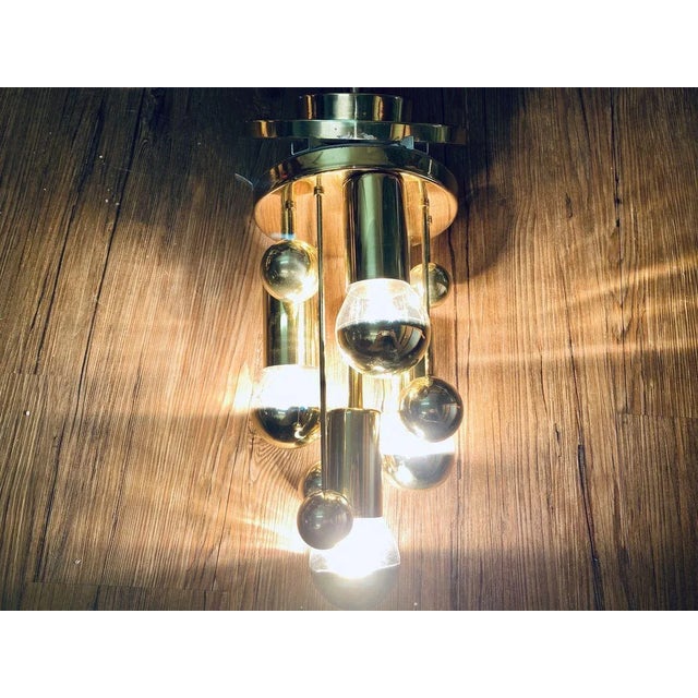 Mid-Century Modern Pendant Light Lamp by Ger Furth for Doria Leuchten For Sale - Image 12 of 17