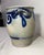 Antique 19th Century Handmade Stoneware Crock Pottery Jug With Handle 2 Gallon For Sale - Image 4 of 10