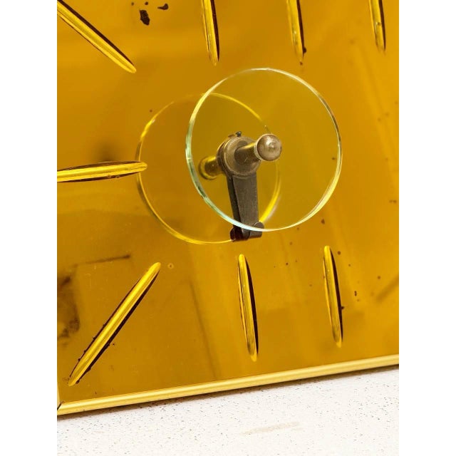 Glass Wall-Mounted Coat Rack from Cristal Art, Turin, 1950s For Sale - Image 4 of 7